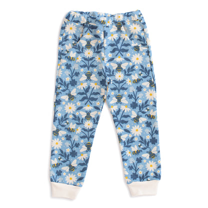 Sweatpants - Bees Blue