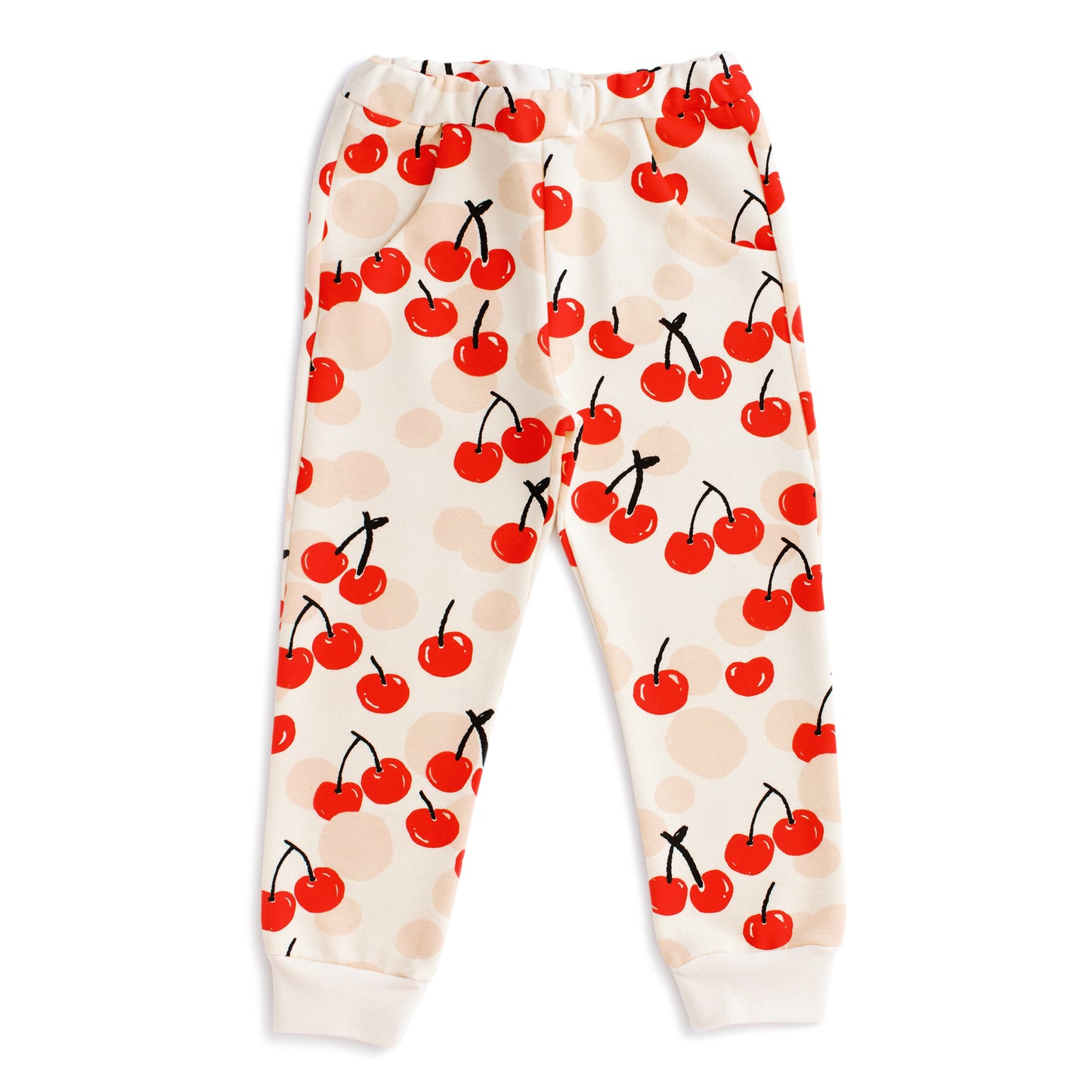 Sweatpants - Cherries Red