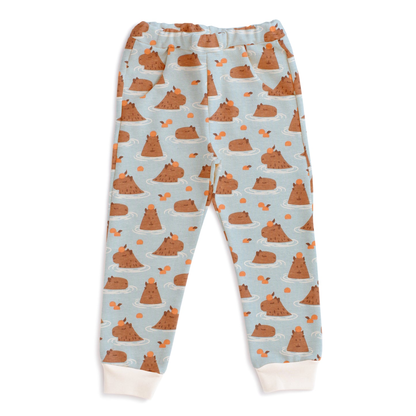 Sweatpants - Capybaras Blue