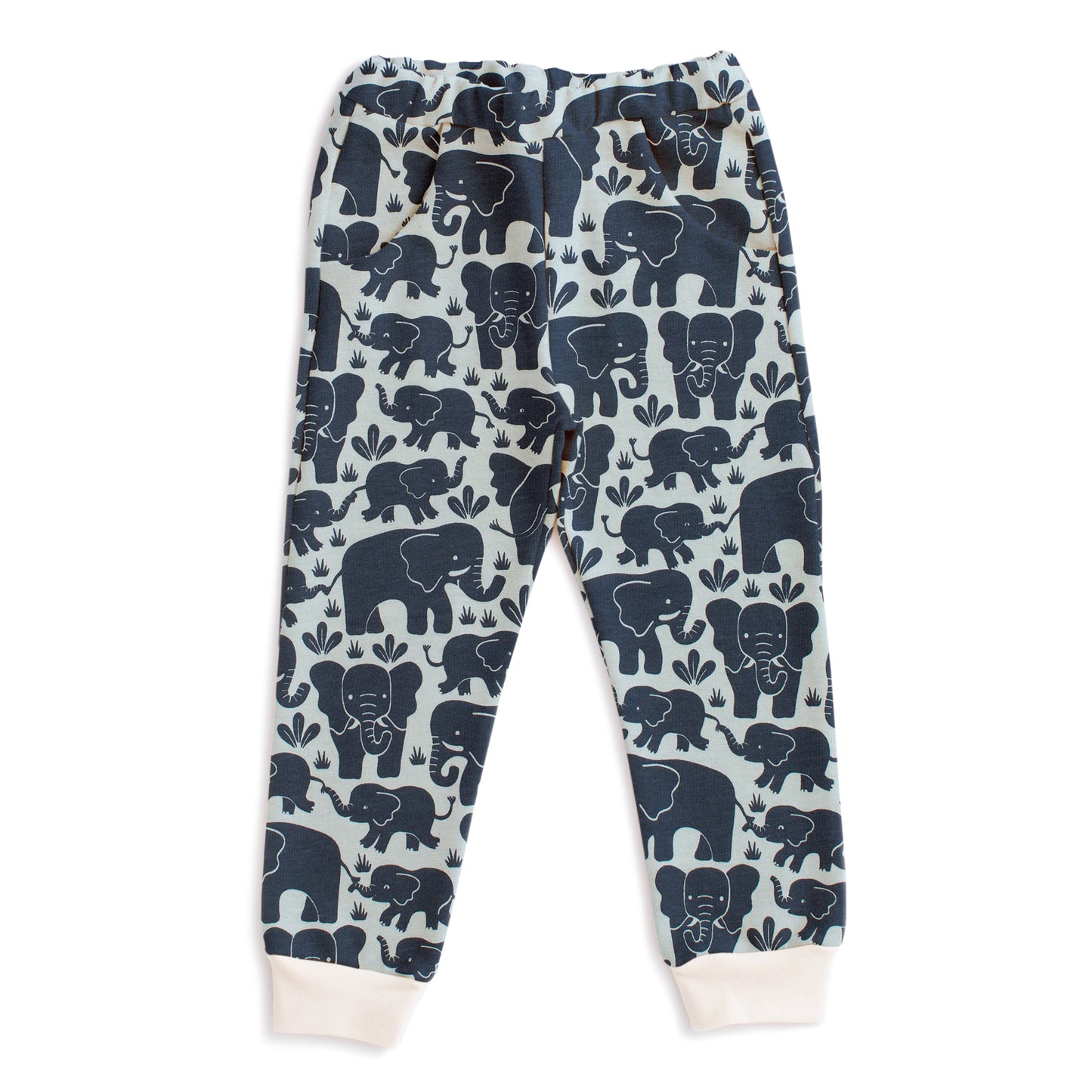Sweatpants - Elephant Herd Navy