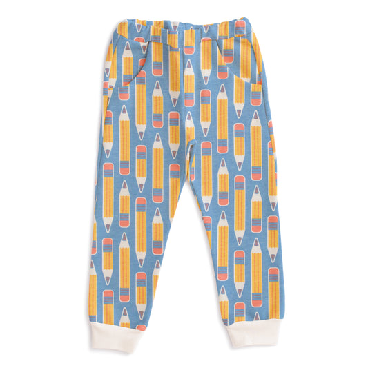 Sweatpants - Pencils Blue