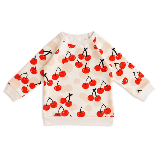 Sweatshirt - Cherries Red