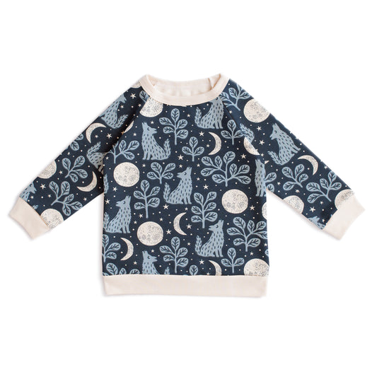 Sweatshirt - Wolves Navy