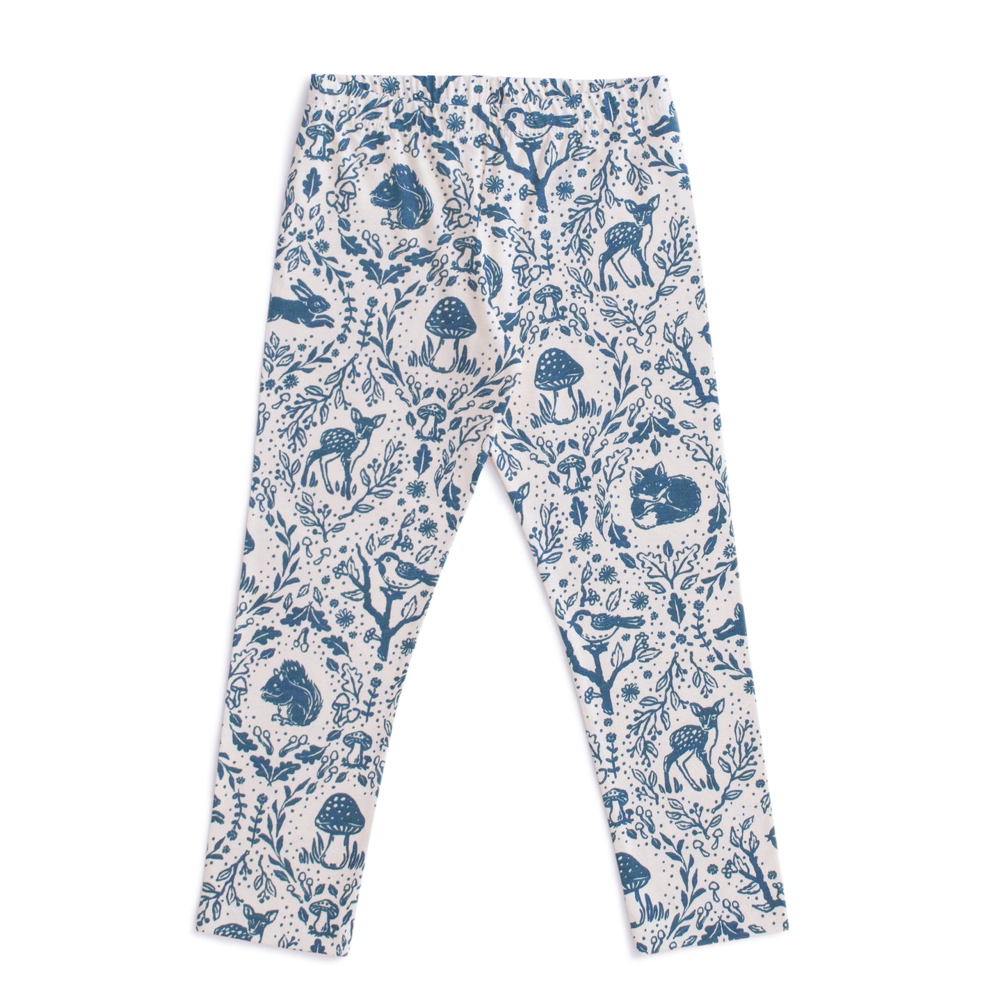 Leggings - Animal Tapestry Delft Blue