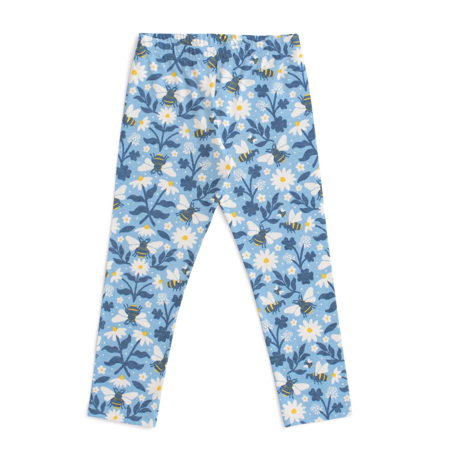Leggings - Bees Blue