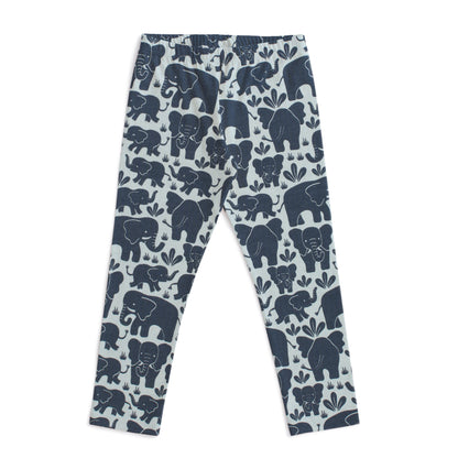 Leggings - Elephant Herd Navy
