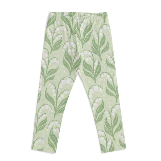 Baby Leggings - Lily of the Valley Green