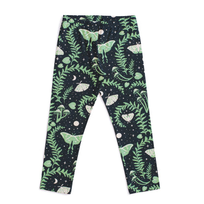 Leggings - Luna Moths Night Sky
