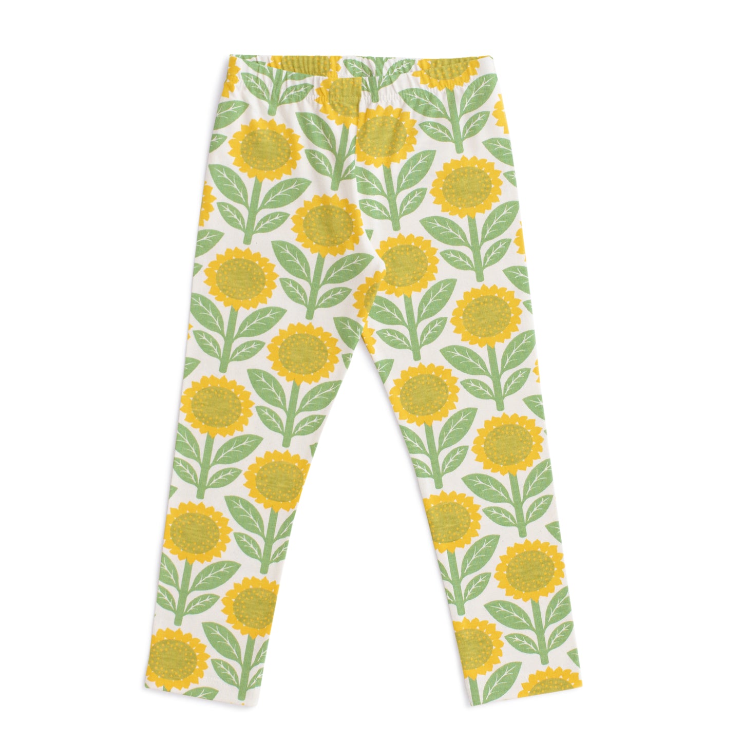 Leggings - Sunflowers Green