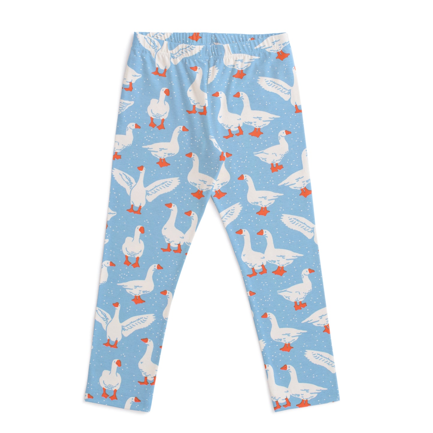 Leggings - Silly Geese Blue