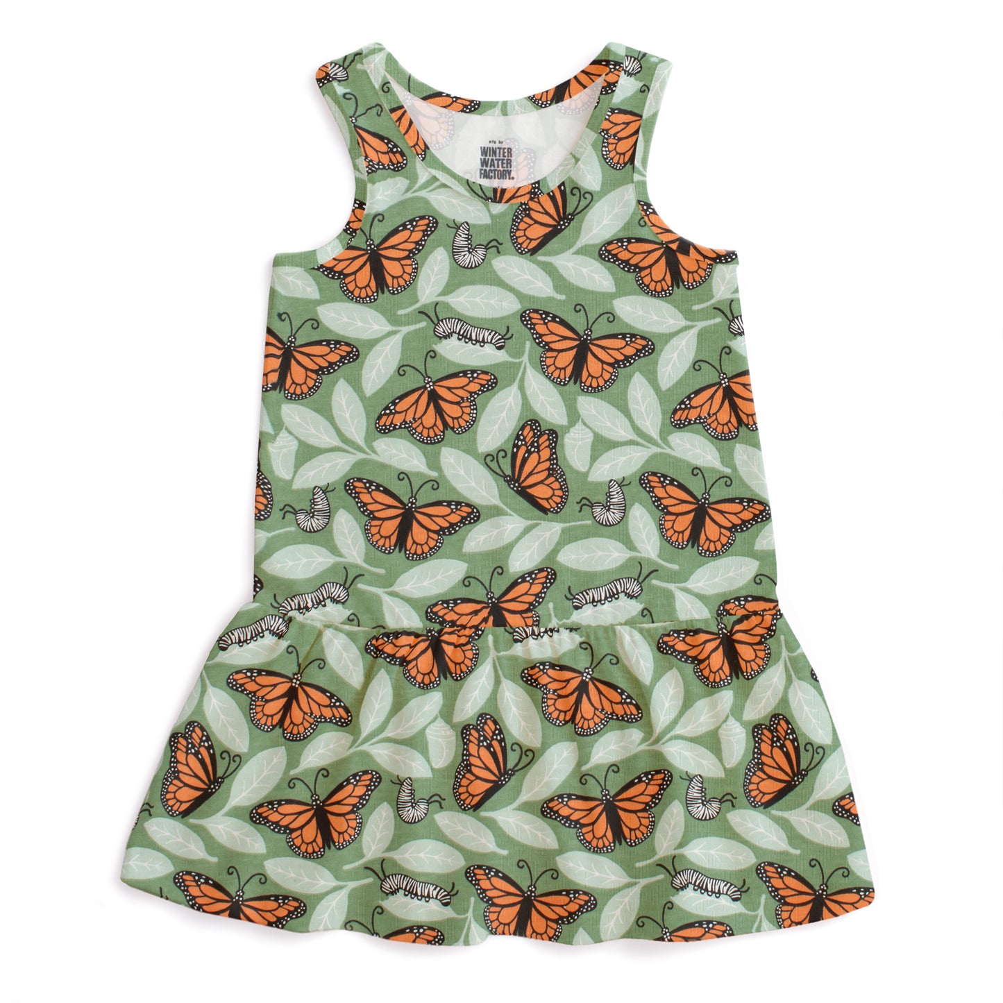 Valencia Dress - Monarchs Dark Green