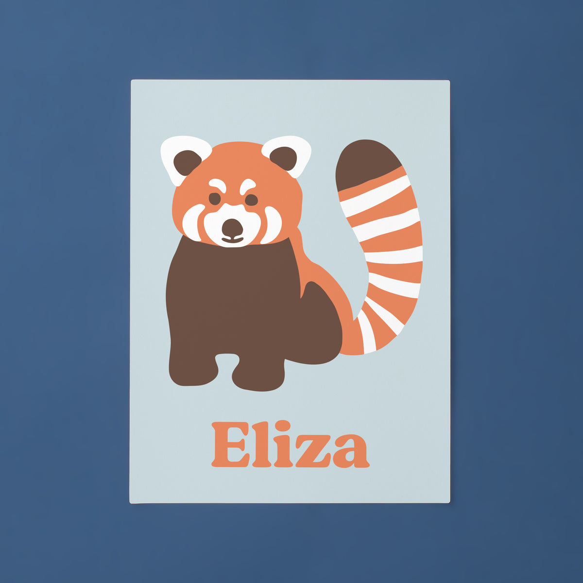 Customized Wall Art - Red Panda