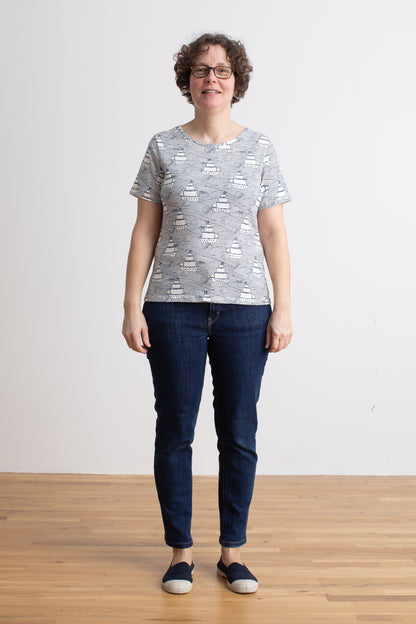 Austin Top - High Seas Navy