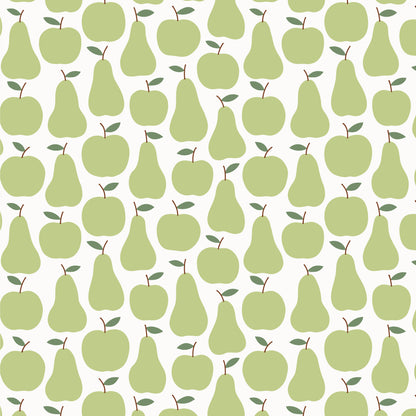 Long-Sleeve Lap Tee - Apples & Pears Green