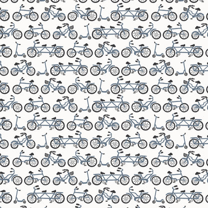 Bloomers - Bikes Slate Blue