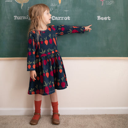Calgary Dress - Bears Black