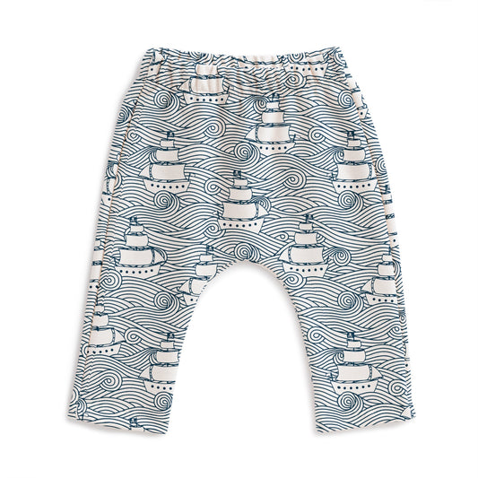 Harem Pants - High Seas Navy