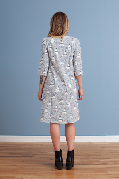 Helsinki Dress - High Seas Navy
