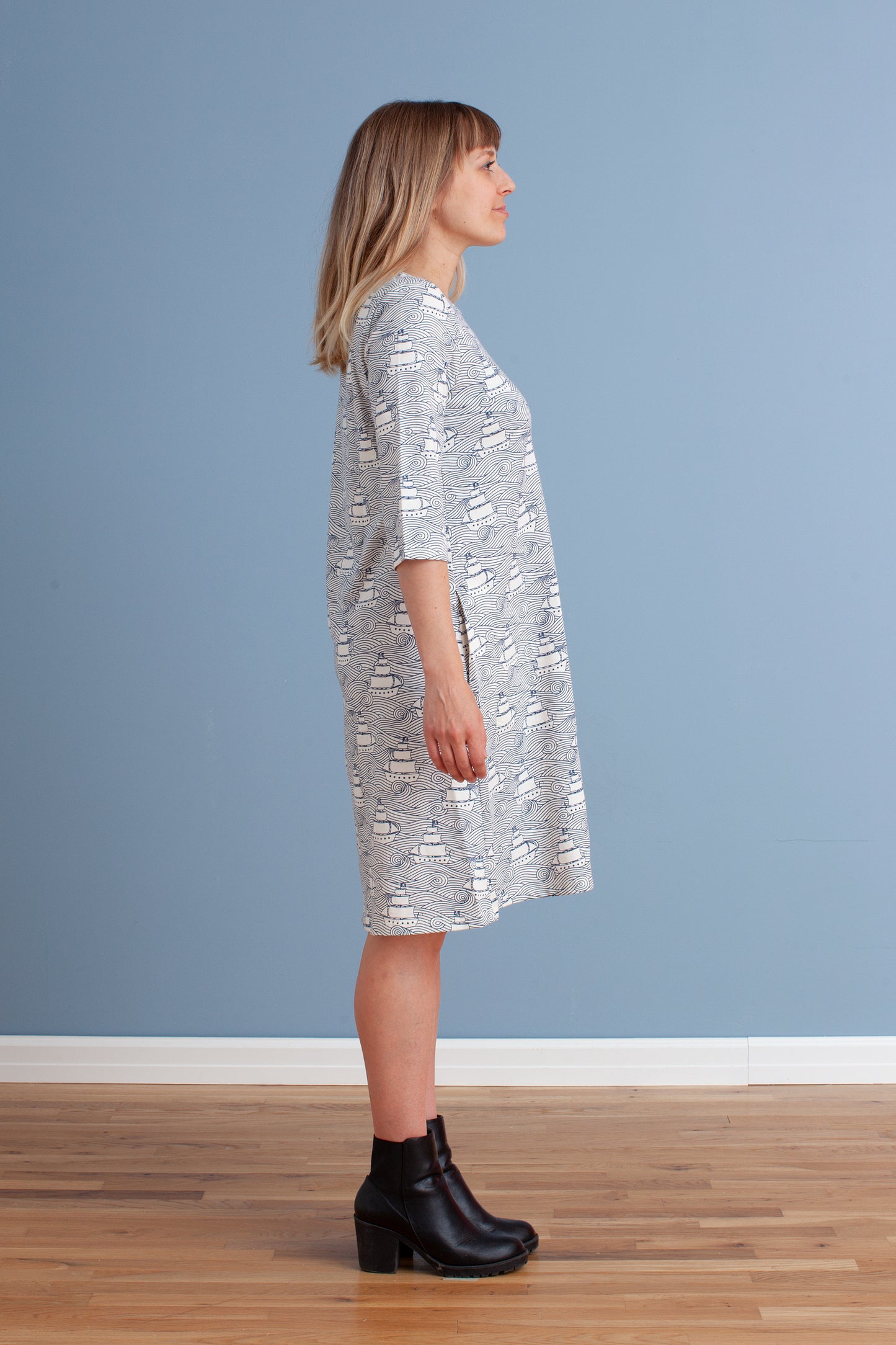 Helsinki Dress - High Seas Navy