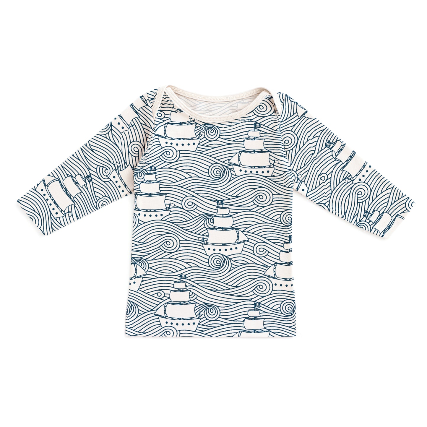 Long-Sleeve Lap Tee - High Seas Navy