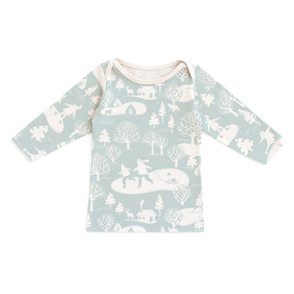 Long-Sleeve Lap Tee - On The Ice Pale Blue