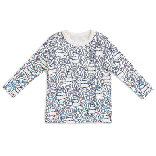 Long-Sleeve Tee - High Seas Navy