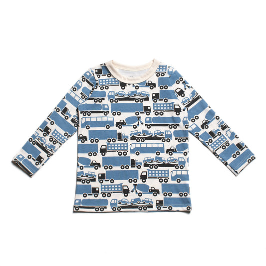 Long-Sleeve Tee - Big Rigs Blue