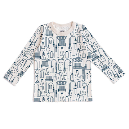 Long-Sleeve Tee - Chemistry Navy