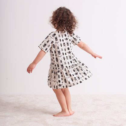 Milwaukee Dress - Strawberries Red & Green