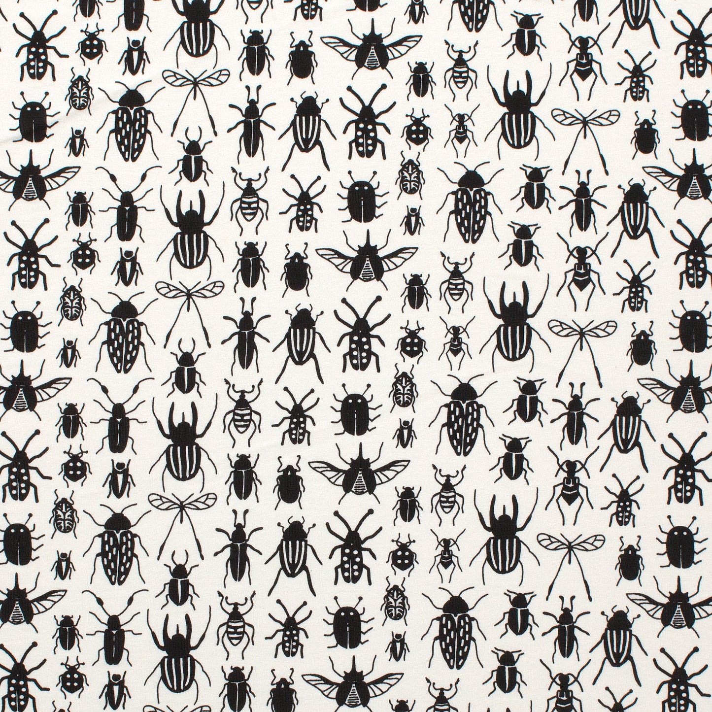 Short-Sleeve Lap Tee - Bug Collection Black