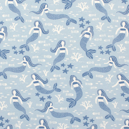 Short-Sleeve Lap Tee - Mermaids Blue