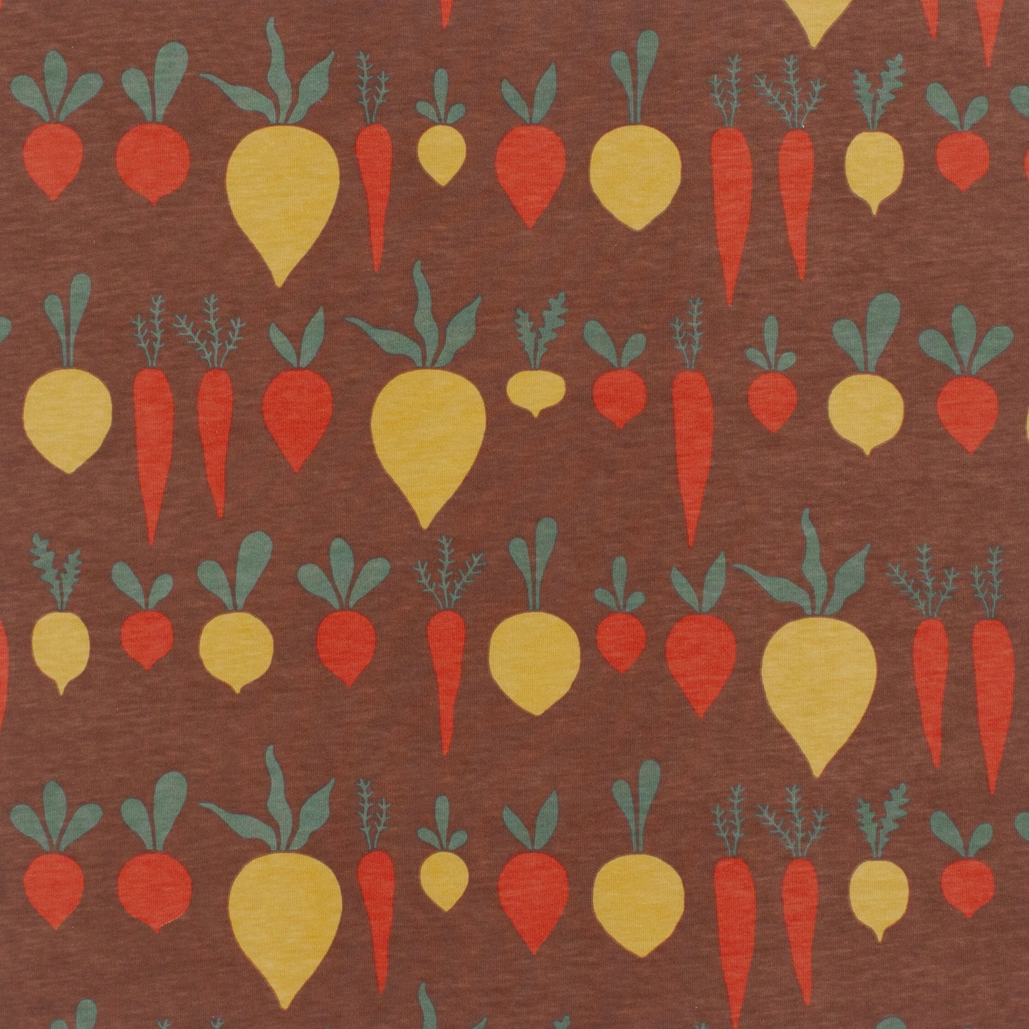 Long-Sleeve Lap Tee - Root Vegetables Chestnut